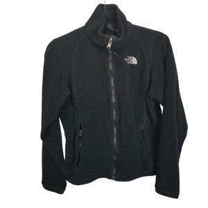 The North Face Womens Black Fleece Jacket Full Zip
